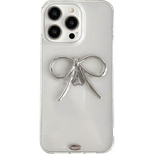 Unbranded (As show, One size) Simple Transparent 3D Bowknot Clear Soft Phone Case, Silver, Unbranded (As show, One size) Simple Transparent 3D Bowknot Clear Soft Phone Case, Silver,