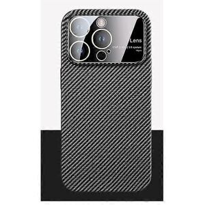 Unbranded (As show, One size) BlackCase for for iPhone 15 pro max, new carbon fiber patter Unbranded (As show, One size) BlackCase for for iPhone 15 pro max, new carbon fiber patter