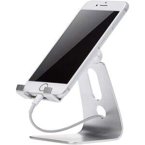 Unbranded (As show, One size) Adjustable Cell Phone Holder for iPhone and Android - Silver Unbranded (As show, One size) Adjustable Cell Phone Holder for iPhone and Android - Silver