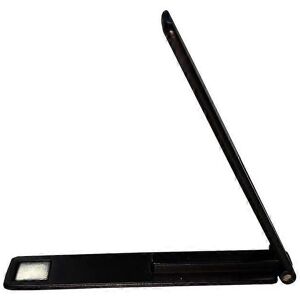 Unbranded (As show, One size) Black 2 pcs Folding Aluminum Alloy Adhesive Invisible Ultra Unbranded (As show, One size) Black 2 pcs Folding Aluminum Alloy Adhesive Invisible Ultra