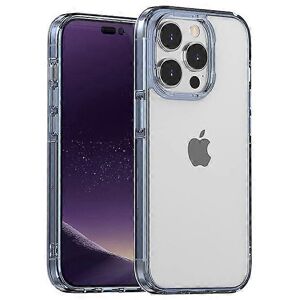 Unbranded (As show, One size) iPhone 14 pro max Blue Matte Clear Case [ Anti-Collision Air Unbranded (As show, One size) iPhone 14 pro max Blue Matte Clear Case [ Anti-Collision Air