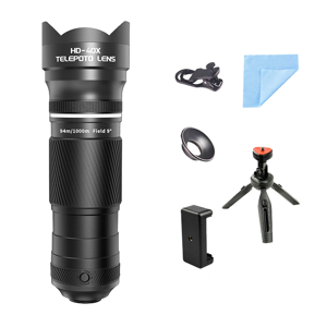 Unbranded 40X Zoom Telephoto Lens with Tripod for Smartphones A Unbranded 40X Zoom Telephoto Lens with Tripod for Smartphones A