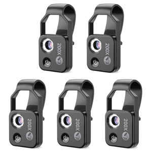 Unbranded 200X Cell Phone Microscope with Window Microscope, with Light Clip Unbranded 200X Cell Phone Microscope with Window Microscope, with Light Clip