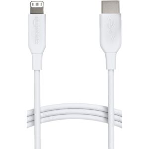 Amazon Basics USB 2.0 Type-C to Lightning Cable (MFi Certified), 0.9 m, White Amazon Basics USB 2.0 Type-C to Lightning Cable (MFi Certified), 0.9 m, White