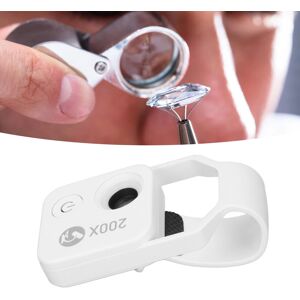 Unbranded 200X Zoom Phone Mini Pocket Microscope with CPL Lens LED Light Mobile Phone Exte Unbranded 200X Zoom Phone Mini Pocket Microscope with CPL Lens LED Light Mobile Phone Exte