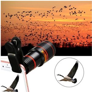 Unbranded Universal HD 12x Optical Zoom Camera Telescope Lens With Clip For iPhone Unbranded Universal HD 12x Optical Zoom Camera Telescope Lens With Clip For iPhone