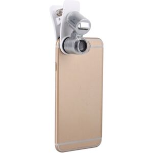 Unbranded 60X Magnifying Glass Mobile Phone Lens Camera LED Microscope Magnifier with Cl Unbranded 60X Magnifying Glass Mobile Phone Lens Camera LED Microscope Magnifier with Cl