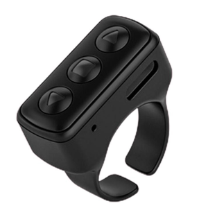 Unbranded Remote Control Scrolling Finger Bluetooth Remote Control Black Unbranded Remote Control Scrolling Finger Bluetooth Remote Control Black