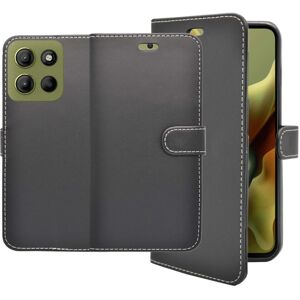 Generic Unbranded Sold By Gadget Mob (Black) For Motorola G56 Case Wallet Flip PU Leather Cover Generic Unbranded Sold By Gadget Mob (Black) For Motorola G56 Case Wallet Flip PU Leather Cover