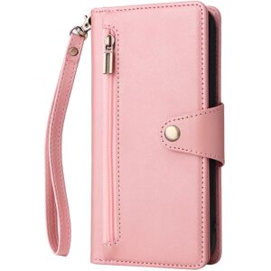 Gaatpot (Rose gold, Pixel 3A XL/3XL lite) Suitable for Google Pixel4xl zipper wallet mob Gaatpot (Rose gold, Pixel 3A XL/3XL lite) Suitable for Google Pixel4xl zipper wallet mob