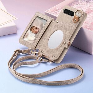 Gaatpot (Khaki gray, Google Pixel 8 Pro) Suitable for Google Pixel 9A wallet phone case Gaatpot (Khaki gray, Google Pixel 8 Pro) Suitable for Google Pixel 9A wallet phone case