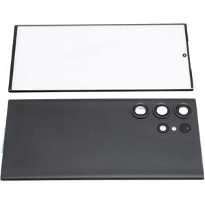 Unbranded Galaxy S23 Ultra 5G Front & Rear Glass Cover Kit with Camera Lens Tool Black Unbranded Galaxy S23 Ultra 5G Front & Rear Glass Cover Kit with Camera Lens Tool Black