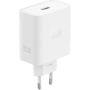 Charger - OPPO - SUPERVOOC 80 W - White - Fast charging - Enhanced safety Charger - OPPO - SUPERVOOC 80 W - White - Fast charging - Enhanced safety