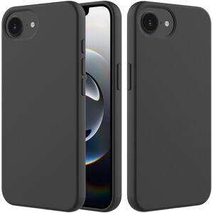 Unbranded (Black) For iPhone 16e Case Drop Proof Liquid Silicone Soft Lining Back Phone Co Unbranded (Black) For iPhone 16e Case Drop Proof Liquid Silicone Soft Lining Back Phone Co
