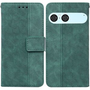 Unbranded (Green) For Sony Xperia 10 VII Case Geometry Pattern Leather Wallet Phone Cover Unbranded (Green) For Sony Xperia 10 VII Case Geometry Pattern Leather Wallet Phone Cover