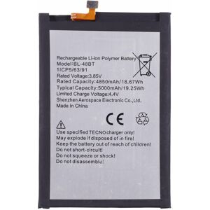 Unbranded For TECNO Pop 5 3.85V 4850mAh Li-Polymer Battery Assembly Part (Without Logo) (E Unbranded For TECNO Pop 5 3.85V 4850mAh Li-Polymer Battery Assembly Part (Without Logo) (E