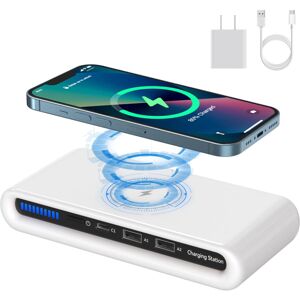 Unbranded Wireless Charger 30W USB Charging Station for iPhone 15/14/13/12 Pro Max and Goo Unbranded Wireless Charger 30W USB Charging Station for iPhone 15/14/13/12 Pro Max and Goo