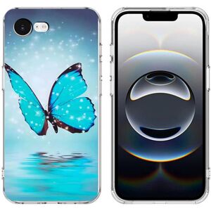 Unbranded (iPhone 16e, Blue Butterfly) For iPhone 16e Case Pattern Printing Cell Phone TPU Unbranded (iPhone 16e, Blue Butterfly) For iPhone 16e Case Pattern Printing Cell Phone TPU