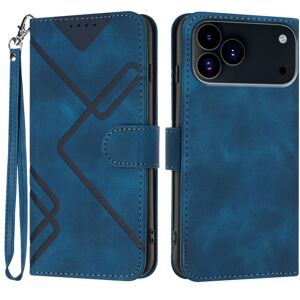 Unbranded (iPhone 17 Pro Max, Royal Blue) For iPhone 17 Pro Max Wallet Case Line Imprinted Unbranded (iPhone 17 Pro Max, Royal Blue) For iPhone 17 Pro Max Wallet Case Line Imprinted