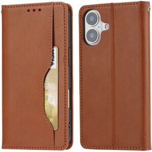 Unbranded (iPhone 17, Light Brown) For iPhone 17 Cell Phone Case Magnetic Closing PU Leath Unbranded (iPhone 17, Light Brown) For iPhone 17 Cell Phone Case Magnetic Closing PU Leath