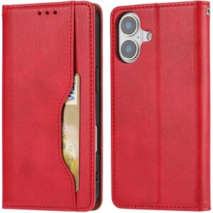 Unbranded (iPhone 17, Red) For iPhone 17 Cell Phone Case Magnetic Closing PU Leather Stand Unbranded (iPhone 17, Red) For iPhone 17 Cell Phone Case Magnetic Closing PU Leather Stand