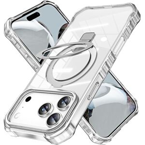 Unbranded (iPhone 17 Pro Max, Transparent) For iPhone 17 Pro Max Case Compatible with MagS Unbranded (iPhone 17 Pro Max, Transparent) For iPhone 17 Pro Max Case Compatible with MagS