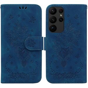 Unbranded For Samsung Galaxy S23 Ultra 5g Butterfly Rose Embossed Leather Phone Unbranded For Samsung Galaxy S23 Ultra 5g Butterfly Rose Embossed Leather Phone