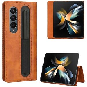Unbranded For Samsung Galaxy Z Fold4 5g Magnetic Buckle Retro Texture Leather Phone Crafte Unbranded For Samsung Galaxy Z Fold4 5g Magnetic Buckle Retro Texture Leather Phone Crafte