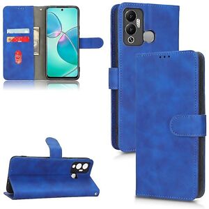 Unbranded For Infinix Hot 12 Play Skin Feel Magnetic Flip Leather Phone Crafted With Atten Unbranded For Infinix Hot 12 Play Skin Feel Magnetic Flip Leather Phone Crafted With Atten