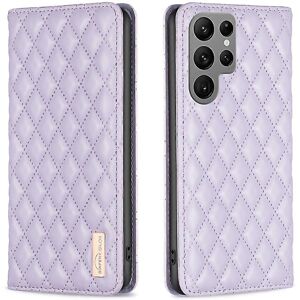 Unbranded For Samsung Galaxy S23 Ultra 5g Diamond Lattice Magnetic Leather Flip Phone Easy Unbranded For Samsung Galaxy S23 Ultra 5g Diamond Lattice Magnetic Leather Flip Phone Easy