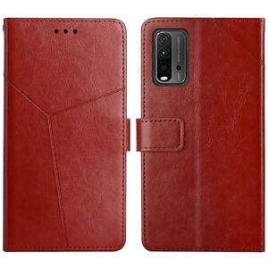 Unbranded For Xiaomi Poco M3 Redmi 9t Y Stitching Horizontal Flip Leather Phone Crafted Wi Unbranded For Xiaomi Poco M3 Redmi 9t Y Stitching Horizontal Flip Leather Phone Crafted Wi