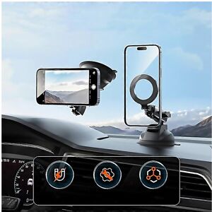 Unbranded For Telesin Magnetic Suction Car Phone Mount 360 Degree Rotation Phone Holder Te Unbranded For Telesin Magnetic Suction Car Phone Mount 360 Degree Rotation Phone Holder Te