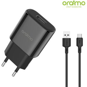 Unbranded Oraimo OCW-E65S+C53 2A Fast Charger USB Adapter with Cable Unbranded Oraimo OCW-E65S+C53 2A Fast Charger USB Adapter with Cable