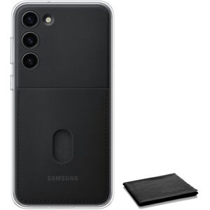 SAMSUNG Galaxy S23 Plus Case Dual Look Protective Cover w/ 2 Interchangeable Bla SAMSUNG Galaxy S23 Plus Case Dual Look Protective Cover w/ 2 Interchangeable Bla