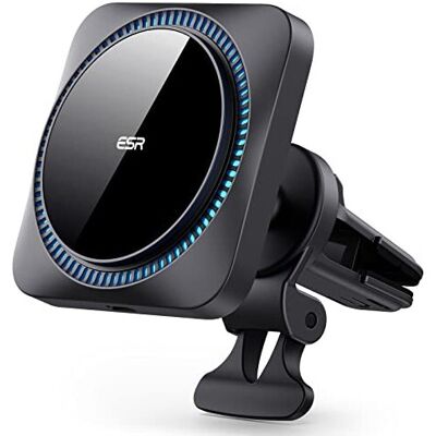 ESR HaloLock Wireless Car Charger - iPhone 14/13/12 - MagSafe ESR HaloLock Wireless Car Charger - iPhone 14/13/12 - MagSafe