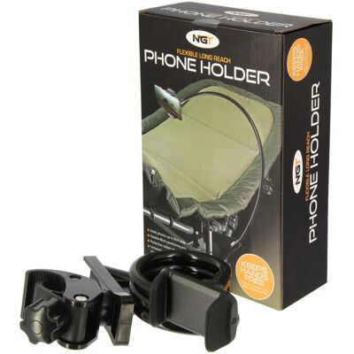 NGT Phone Holder - A Phone holder with Chair Adaptor and Flexi Arm NGT Phone Holder - A Phone holder with Chair Adaptor and Flexi Arm