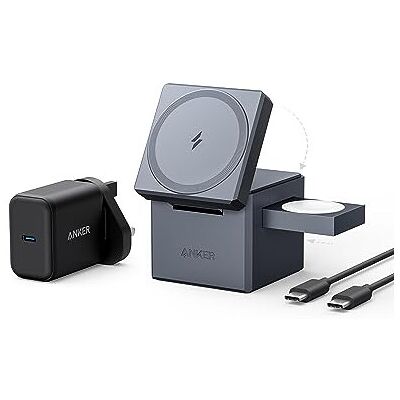Anker Y1811HA1 Wireless Charger - 15W Fast Charging for Apple Devices Anker Y1811HA1 Wireless Charger - 15W Fast Charging for Apple Devices