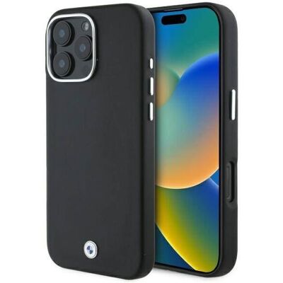BMW iPhone 16 Pro Max Black Metal Case - Phone Case BMW iPhone 16 Pro Max Black Metal Case - Phone Case
