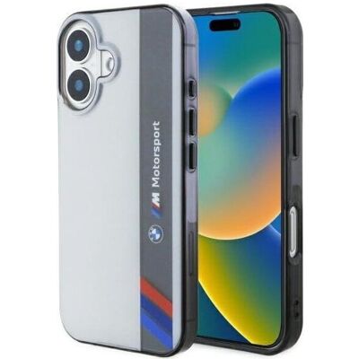 BMW iPhone 16 6.1" Grey Vertical Stripe Case BMW iPhone 16 6.1" Grey Vertical Stripe Case