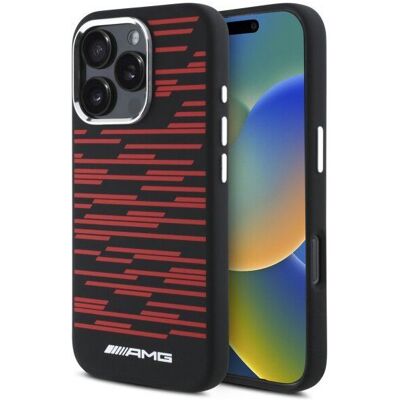 Mercedes-Benz AMG Silicone Graphics Case - MagSafe iPhone 16 Pro Max Mercedes-Benz AMG Silicone Graphics Case - MagSafe iPhone 16 Pro Max
