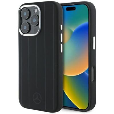 Mercedes-Benz iPhone 16 Pro Max Silicone Case - Black Mercedes-Benz iPhone 16 Pro Max Silicone Case - Black