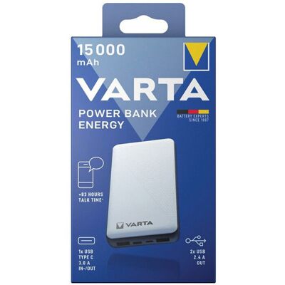 Varta Power Bank 15000mAh Lithium Polymer - Power Bank Power Bank Varta Power Bank 15000mAh Lithium Polymer - Power Bank Power Bank