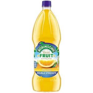 Robinsons Real Fruit Double Strength Orange Squash 1.75 Litre Robinsons Real Fruit Double Strength Orange Squash 1.75 Litre