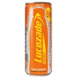 Lucozade Orange Can Case of 24 x 250ml Sparkling Orange Glucose Drink Lucozade Orange Can Case of 24 x 250ml Sparkling Orange Glucose Drink