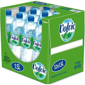 Volvic Still Water 1.5L x12 – Natural Mineral Water with Low Sodium, Hydration f Volvic Still Water 1.5L x12 – Natural Mineral Water with Low Sodium, Hydration f