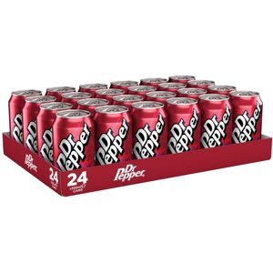 Unbranded Dr Pepper 330ml Cans (Pack 24) DD Unbranded Dr Pepper 330ml Cans (Pack 24) DD