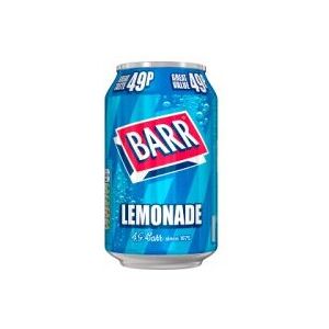 Barr Lemonade 330ml Can (24 x 330ml) Barr Lemonade 330ml Can (24 x 330ml)