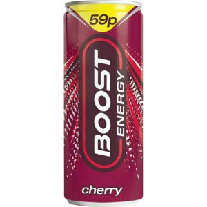 (3x250ml, Cherry) Boost Energy Drink 250ml Sugar Free Exotic Citrus (3x250ml, Cherry) Boost Energy Drink 250ml Sugar Free Exotic Citrus