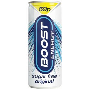 (24x250ml, Sugar Free) Boost Energy Drink 250ml Sugar Free Exotic Citrus (24x250ml, Sugar Free) Boost Energy Drink 250ml Sugar Free Exotic Citrus