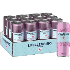 San Pellegrino Essenza Sparkling Cherry Water Can 12 x 330 ml San Pellegrino Essenza Sparkling Cherry Water Can 12 x 330 ml